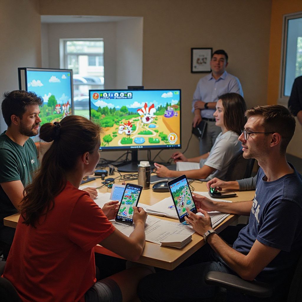 Test di gioco con utenti reali